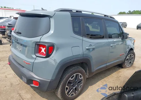 2015 Jeep Renegade Trailhawk из США, поврежденный, VIN ZACCJBCT0FPC01671